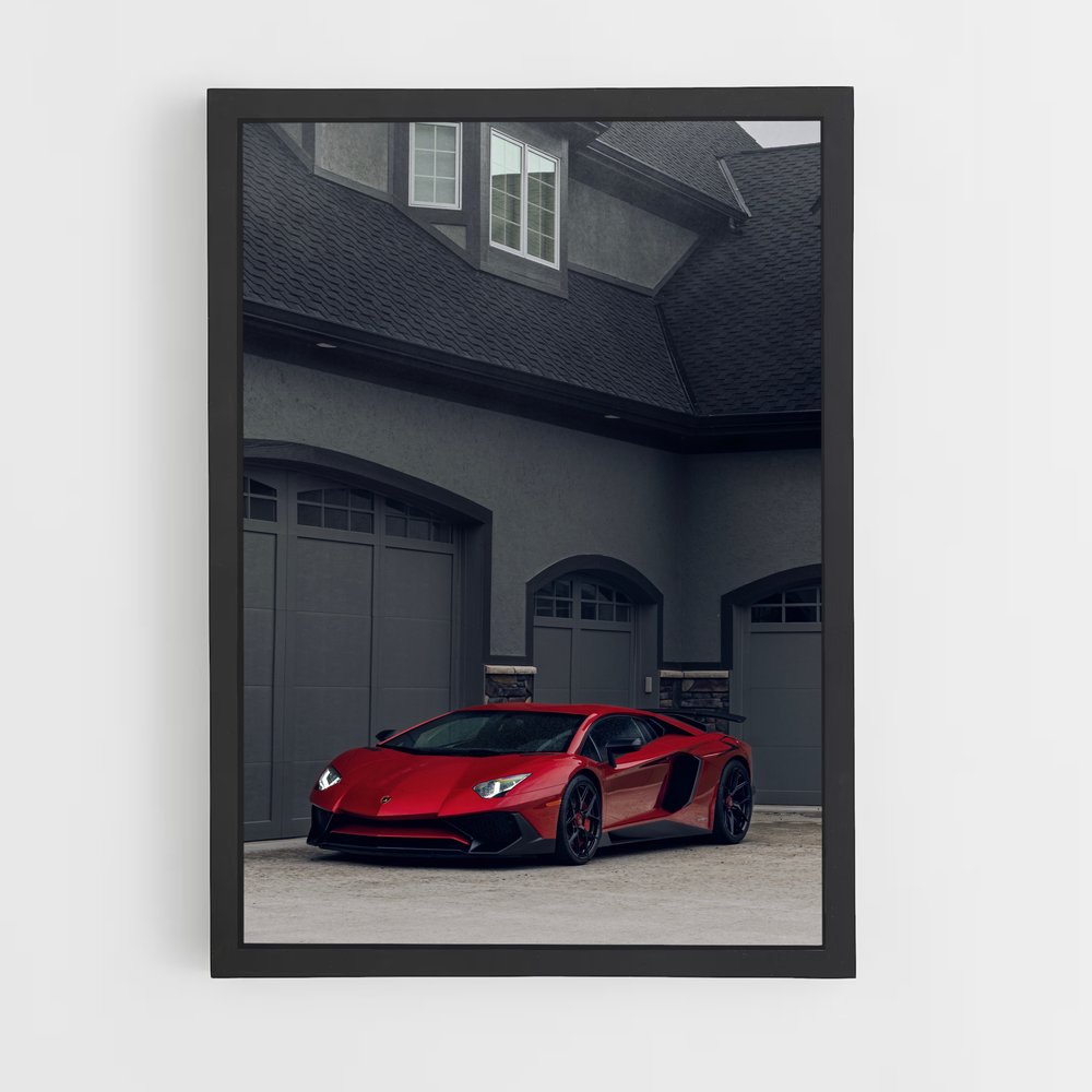 Poster Aventador Votre Incarnée – affiche Lamborghini (vue 2)